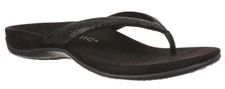 Vionic Dillon Shine Toe Post Rhinestone Black Sandal Women's sizes 5-11/NEW!!!