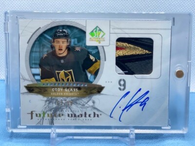 Cody Glass 2019-20 SP Authentic Future Watch Retro /50 Auto Penguins RC 5 Color