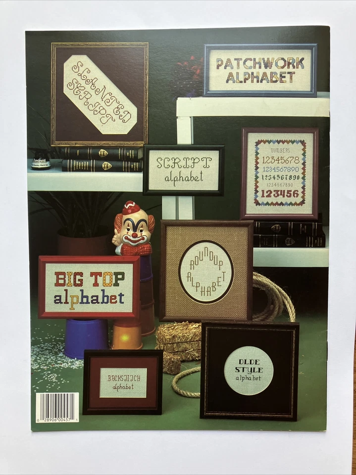 Vintage Leisure Arts The Alphabet Book Leaflet 457 by Linda Culp Calhoun 1986 - Image 2 of 2