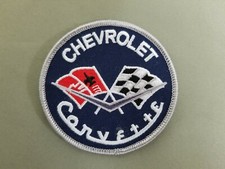 Chevrolet Corvette Embroidered Iron On Automotive Patch