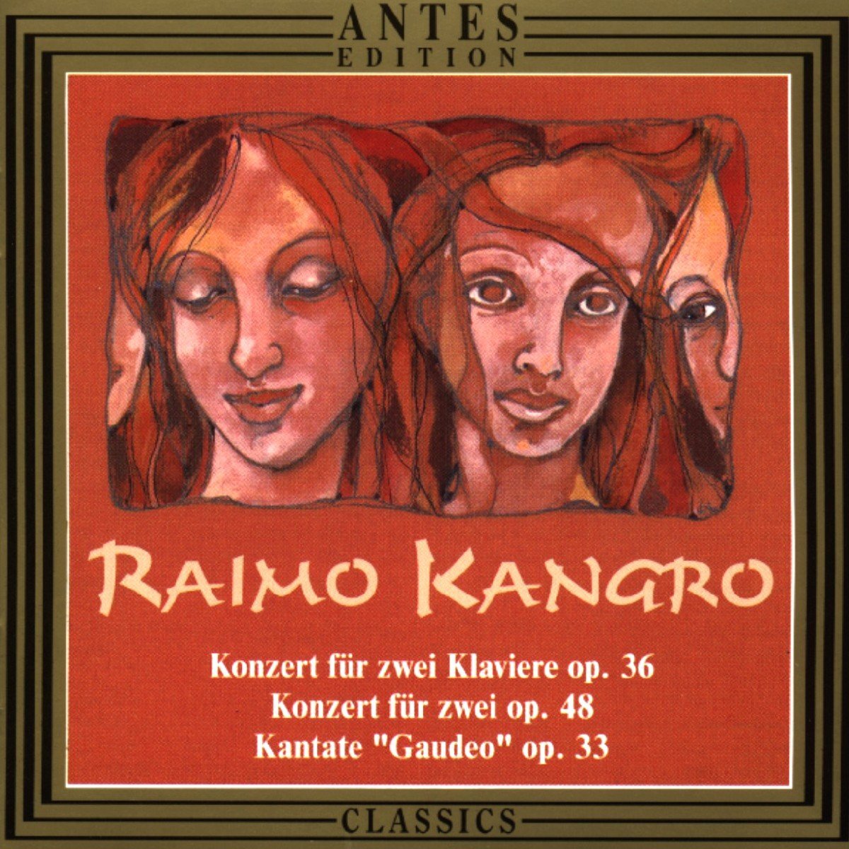 KANGRO / RAIMO Cto for Two Pianos & Chamber Orch (CD)