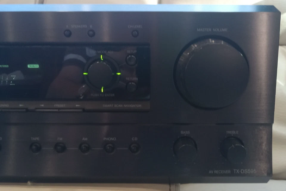 ONKYO TX-DS595 AV Receiver  5.1 Channel Surround Sound  Tested & Working - Image 4 of 4