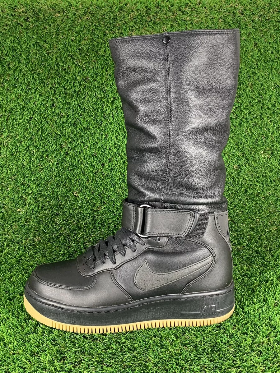 🔥 Nike AF1 Air Force 1 'Upstep Warrior' Hi Black Leather | 860522 ...