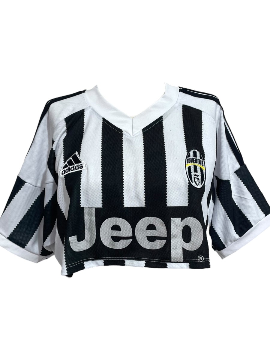 Juventus サッカージャージ 黒白ストライプ Juventus サッカージャージ 黒白ストライプ