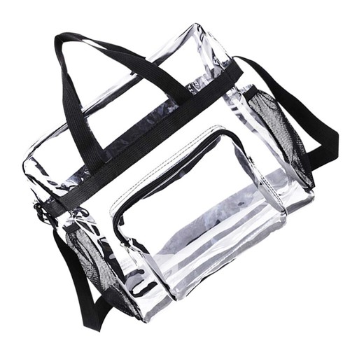See Through Tote Bag Transparent Bag Clear Travel Shoulder Bag Travel Handbag