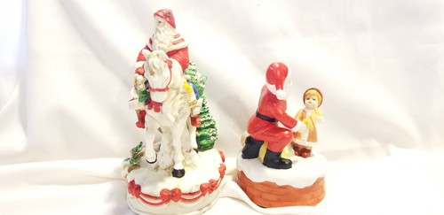 Antico Biscotto in porcellana Babbo Natale a cavallo 1992,circa 1895 più *BONUS - Foto 4 di 9