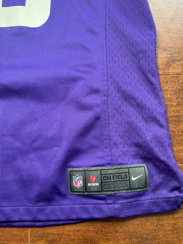 Greg Jennings 15 Minnesota Vikings XL Purple Jersey NFL Nike On Field Stitched - Picture 2 of 5