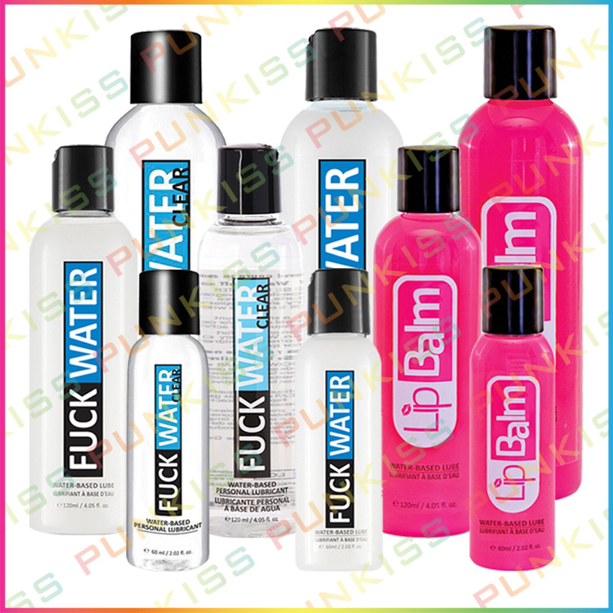 FUCKWATER Water Based H2O Personal Lubricant💋Lube Clear Gel Thick Formula 