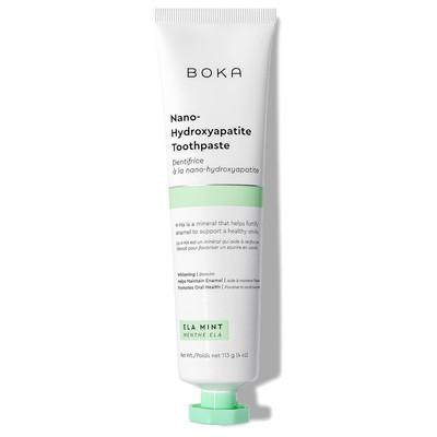 Boka Fluoride Free Toothpaste Nano Hydroxyapatite, Helps Remineralize