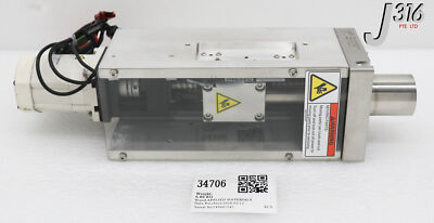 34706 APPLIED MATERIALS DRIVE ASSY W/ SERVO MOTOR MQMA011A2F 0041