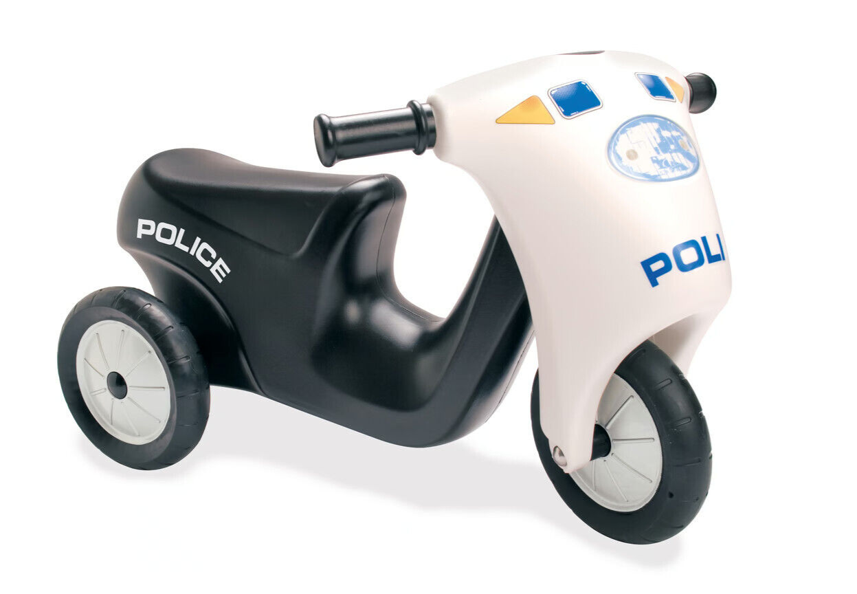 Dantoy Scooter Police with Rubber Wheels - Image 2