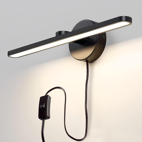 LED Picture Light Plug in Vanity Lighting Fixture Wall Light Bathroom over Mirro - Picture 12 of 12