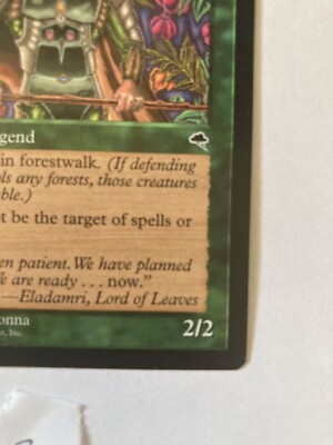 Eladamri, Lord of Leaves Tempest MTG NM-MINT Unplayed 1997 | eBay