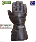 Motorcycle Winter Gloves Biker Thermal Warm Riding Long Touring Leather Gloves