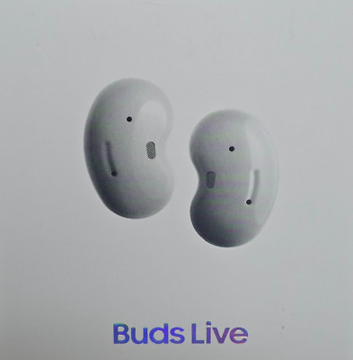 Samsung Galaxy Buds Live Wireless In-Ear Earbuds Noise-Cancelling Mystic White