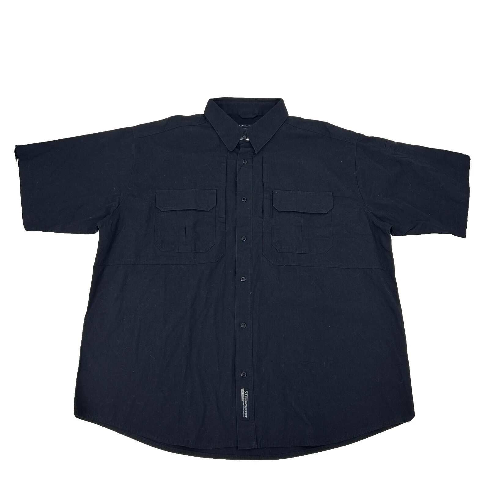 5.11 Tactical Solid Casual Button-Down Shirts for Men