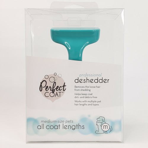 Perfect Coat Professional Deshedder for Pets Medium Size All Coat Lengths - 第 1/6 張圖片