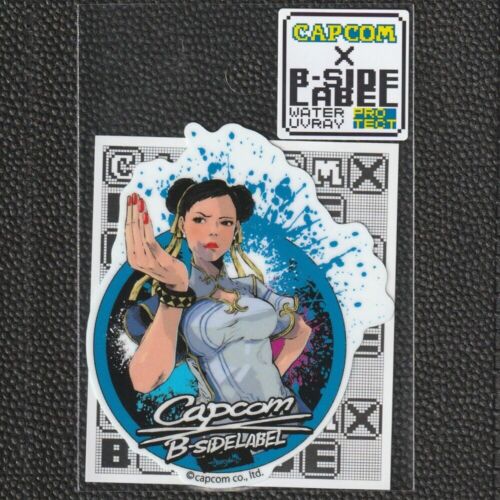 CAPCOM x B-Side Label Sticker STREET FIGHTER 6 Chun-Li Japanese Games Girl SF6 - Picture 1 of 3