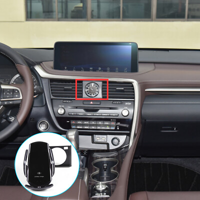 Interior wireless charging Cell Phone Holder Fit For Lexus RX 2015-2022 