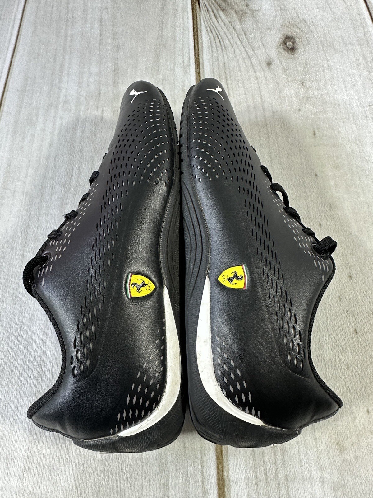 PUMA FERRARI SF DRIFT CAT 5 ULTRA II CHILDREN 6C SNEAKER SHOES BLACK