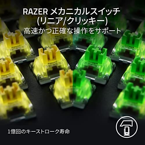 Razer Blackwidow V4 Pro Jp Green Switch Gaming Keyboard That Can 