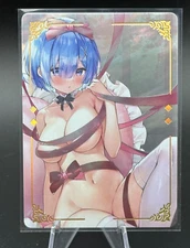 [Pick] REM- re:zero | goddess custom foil/holo card waifu tcg CCG