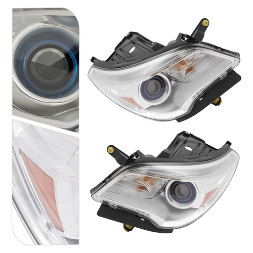Fit 2013-2017 Buick Enclave HID/Xenon w/o AFS DRL Projector Headlights Headlamps - Picture 3 of 6