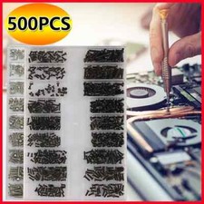 Mini Screw Nuts 500Pcs 18 Size DIY Kit Laptop Computer Assemble Repair Screws