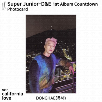 D&E Donghae Eunhyuk from Super Junior 1st Album Countdown