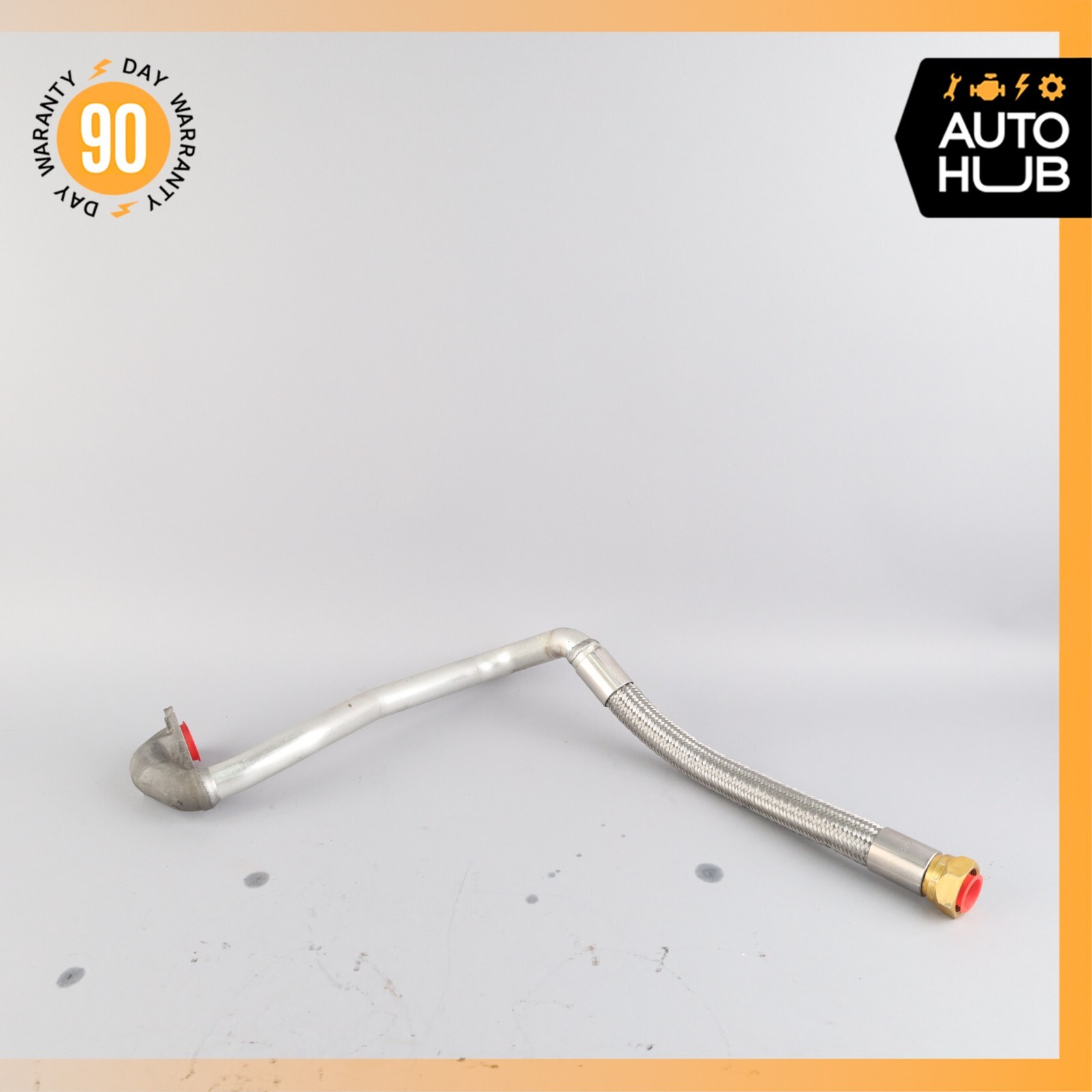 02-07 Maserati M138 4200 Coupe GT Engine Heat Exchanger Oil Feed Line OEM 20k