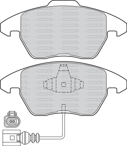 OEM SPEC FRONT DISCS PADS 288mm FOR VOLKSWAGEN GOLF MK6 1.6 100 BHP 2009-13 - Picture 2 of 7