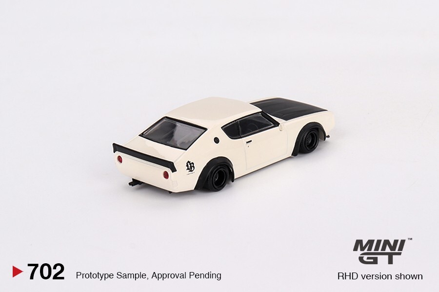 ミニカー LBWK 1/64 KENMARY WORKS COMBAT GREY 1/64 MINI-GT Liberty Walk Kenmeri Matt Black - LB-ONLINE STORE