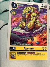 Apemon EX8-032 C Digimon CCG | Chain of Liberation NM