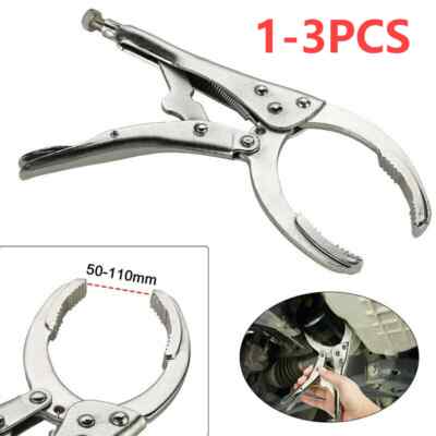 Adjustable Locking Pliers Hand Remover Clamp Filter Wrench  Disassembly Tools
