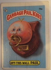 Garbage Pail Kids GPK OS2 2nd Series Off The Wall Paul Card 75a