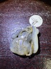 Unusual Antique/ Vtg. Chinese Black & White Jade Pendant — photo 2
