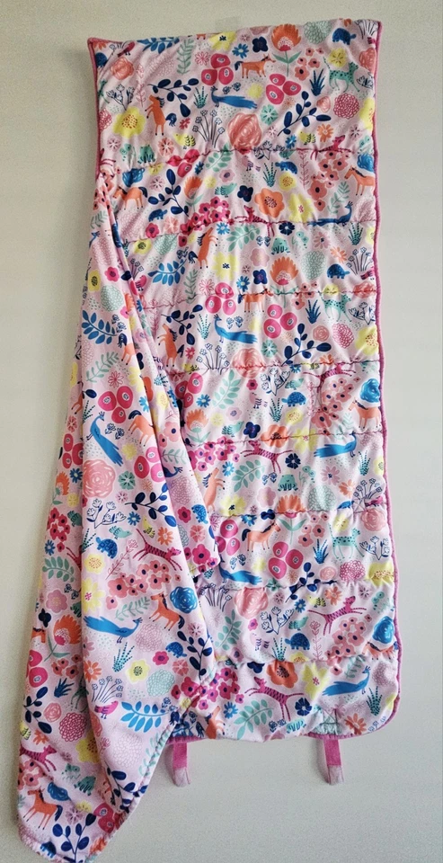 Alfombra para siestas Pottery Barn Kids floral/animal Foto 3 de 4