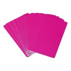 20 Pcs Blank PVC Cards Inkjet Plastic ID Card CR80 30 MIL Glossy Pink