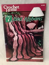 Crochet Home Booklet 7 Best Afghan CROCHET PATTERNS            R19-1