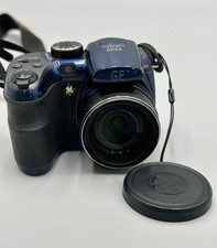 GE X500 Power Pro 15x Optical Zoom 16mp Digital Camera Blue No Batteries/Fair