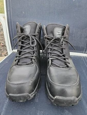 Size 13 Nike Manoa Men's Boots Black 456975-001