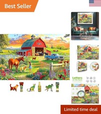 500 Piece Jigsaw Puzzle Featuring Countryside Escape - Ideal for Seniors