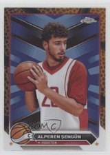 2023-24 Topps Chrome Orange Basketball Refractor Alperen Sengun Sengün #157 wq8