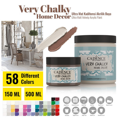 Cadence Home-Decor Kreidig 150ML / 500ML   Ultra-Matte Möbelfarbe