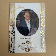 Nathan MacKinnon Ted Lindsay Award Trophy Room 2025-26 UD Flair Hockey #TR-15