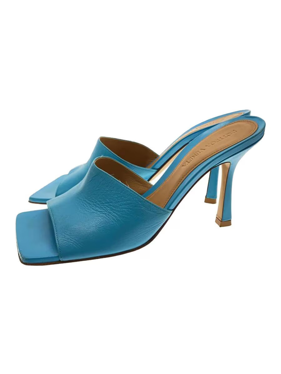 BOTTEGA VENETA Sandals Size 37 Blue Leather 22SS