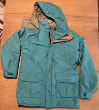 Vintage LL Bean Maine Warden Parka Coat Green...