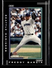 2002 Fleer Genuine #50 Freddy Garcia Card Seattle Mariners
