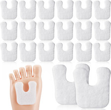 80 Pcs Callus Cushions U Shaped Felt Callus Pads Self Adhesive Soft Callous P...