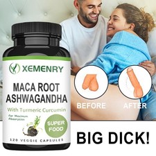 Maca Root Ashwagandha - Enhance Energy, Endurance  Performance, Sexual Booster